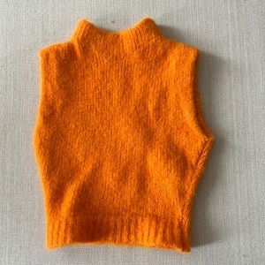 Small Orange Zara vest!